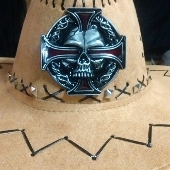 steampunk men's Western hat - Picture 1 of 6